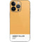 Amber Yellow iPhone 14 Pro Skin